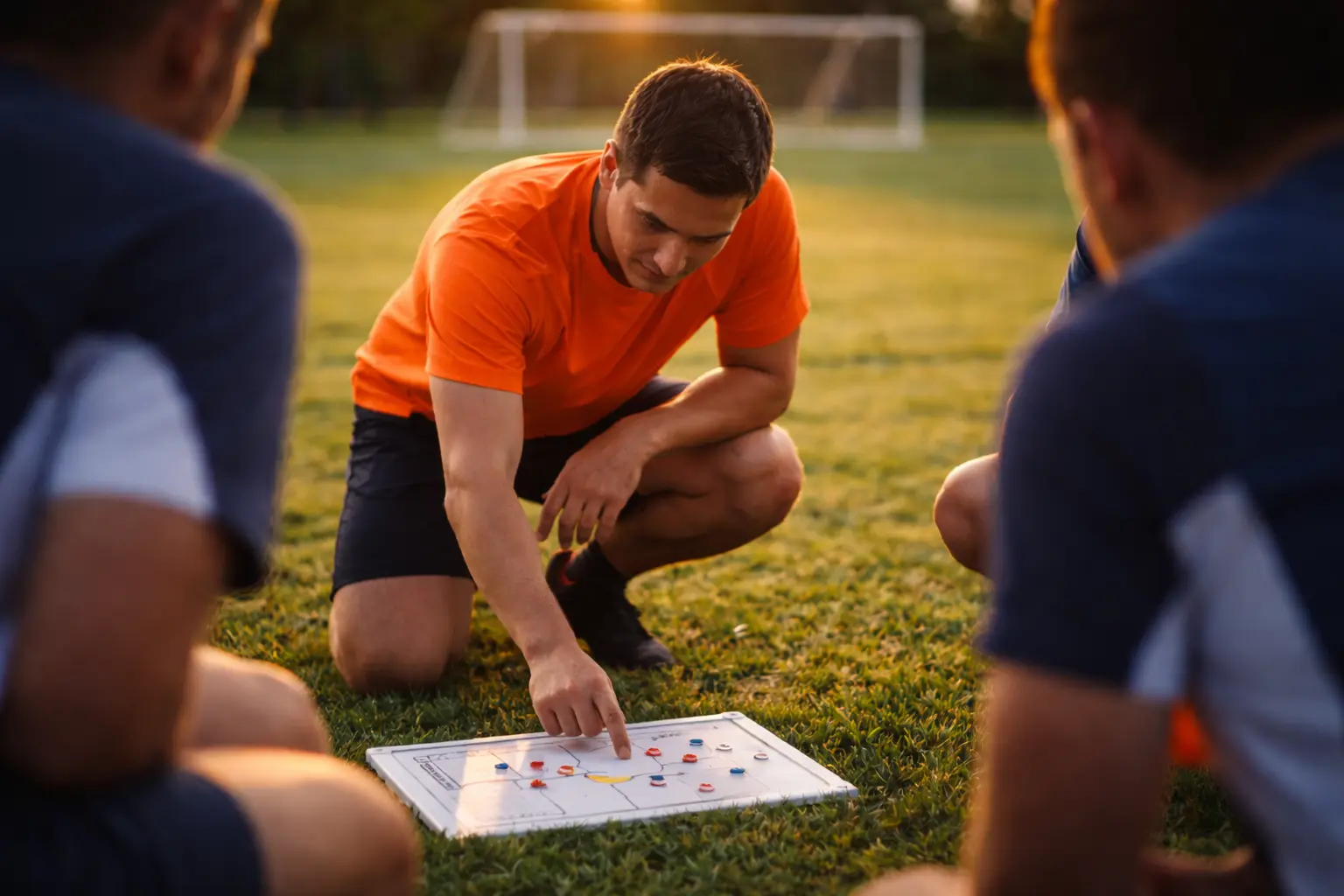 Isometrische Illustration: Whiteboard mit Architekturdiagramm und Wissenstransfer