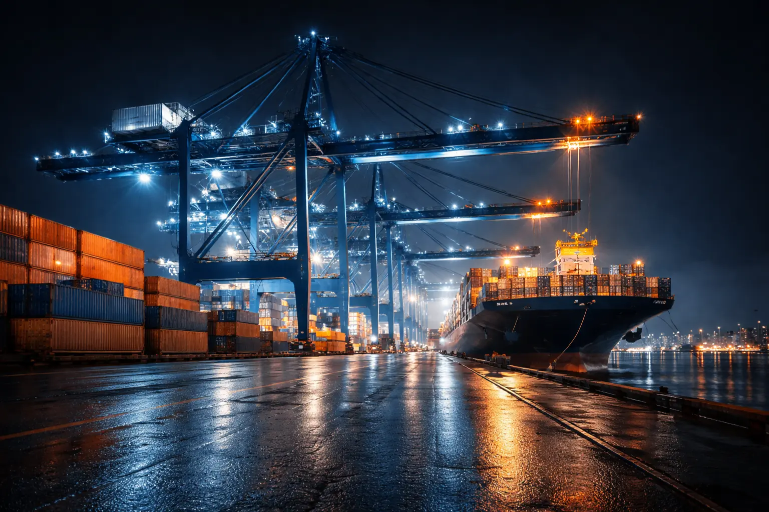 Isometrische Illustration: Multi-Cloud-Server mit Datenströmen